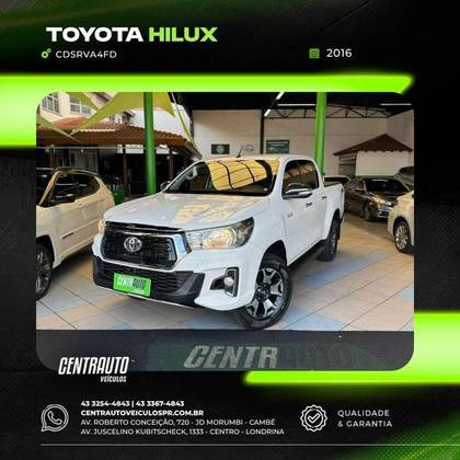 TOYOTA HILUX 2.8 SRV 4X4 CD 16V DIESEL 4P AUTOMÁTICO